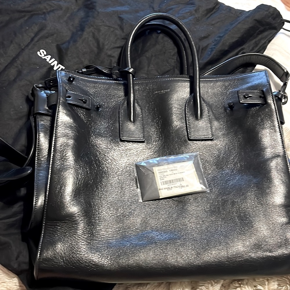 YSL Yves Saint Laurent bag SDJ tote large Nero